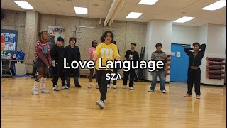 HDCNAIT  Love Language  SZA  Nola Choreography FULL VIDEO [upl. by Nosnev]