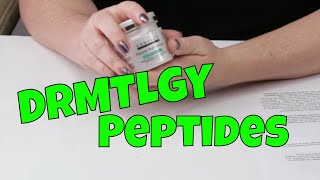 DRMTLGY Skincare Peptide Night Cream Moisturizer Review and How to Use [upl. by Cut332]