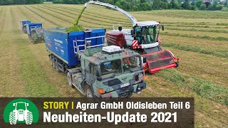 AgrarGmbH Oldisleben Konventioneller und BioAckerbau auf 3700 Hektar Neuheiten 2021  Teil 6 [upl. by Anatola]