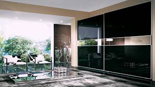 Wardrobe Designs With Lacquered Glass [upl. by Roti]