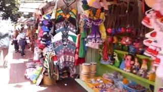 Los Angeles California  Olvera Street HD 2016 [upl. by Cirri]