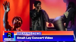 Watch Omah Lay Concert Video [upl. by Ahsahs]