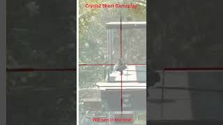 Crysis 2 Remastered Gameplay Short Video [upl. by Siuraj964]