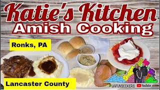 Katie’s Kitchen Restaurant Review  Amish Owned amp Operated  Lancaster County PA [upl. by Ila583]