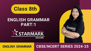 Class 8 English Grammar Mastering the Basics 📝  Part 1  Easy Explanation [upl. by Cayser848]