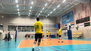 Nyköping mot Södertälje 🏐 första set [upl. by Howlend]