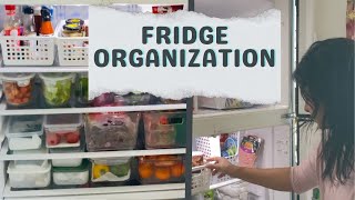 Best way to Organize a Fridge  Fridge Organization  Clean and Organize with me🧡 [upl. by Armbrecht]