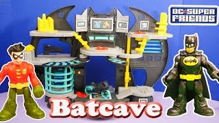 IMAGINEXT DC Heroes Batman Bacave Video Toy Review [upl. by Eeralih]