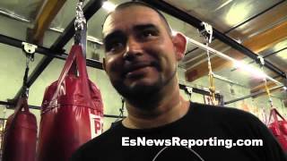 Robert Garcia Jr Talks Brandon Rios vs Mike Alvarado RD 5 [upl. by Yecak]