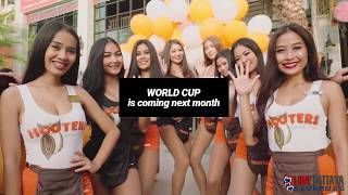 Hooters Pattaya is your WORLD CUP 2018 HEAD QUARTERS ⚽ [upl. by Yorgen66]