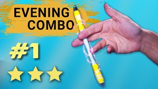 Intermediate Pen Spinning combo tutorial  Combo 1 [upl. by Yralam]