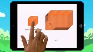 Calculating the volume of boxes in cubic centimeters Example 2 [upl. by Lertnom]