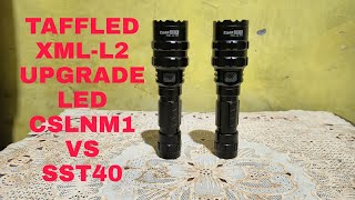 Review Taffled XmlL2 701 Upgrade Led Cslnm1 Dan Sst40 [upl. by Alphard765]