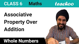 Associative Property Over Addition  Video with examples  Teachoo [upl. by Aicirtam]