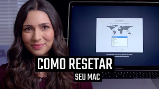 APRENDA A FORMATAR O SEU MAC Restaure o seu computador para venda ou começar do zero [upl. by Aerdnak]