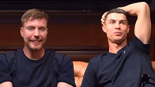 The MrBeast and Ronaldo Podcast Was Rough [upl. by Adekram]