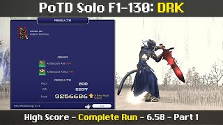 PoTD DRK Solo  High Scoring Run  F1130 61424  658 [upl. by Werda]