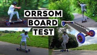 Testing The Orrsom Electric Longboard [upl. by Woodring]