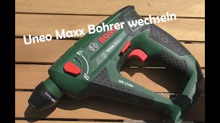 Bosch Uneo Maxx  Bohrer wechseln [upl. by Sidra]