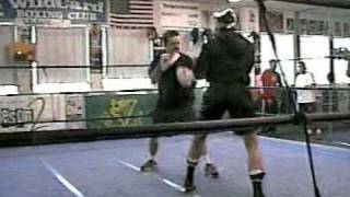 Lucia Rijker  Training with Freddie Roach 2004 [upl. by Airrotal]