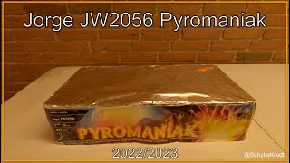 JW2056 Pyromaniak Jorge  Fyrværkeri nytår 20222023 [upl. by Leonore711]