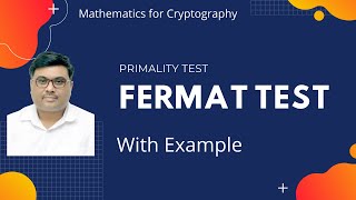 Fermat Test  Primality Test  Cryptography  Network Security  With solve Example [upl. by Kutzer]