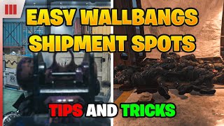 ALL POSSIBLE SHIPMENT WALLBANGS  Penetration Kills  in MW3 Challanges  Tips and Tricks [upl. by Born690]