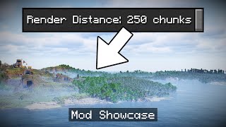 These Mods Increase amp Optimize your Render Distance in Minecraft [upl. by Ahlgren]