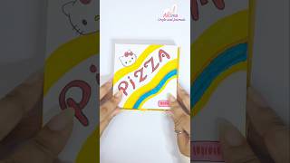 How To Make DIY Sanrio Pizza shorts sanrio ytshorts diypizza papercraft youtubeshorts diyfood [upl. by Bran]