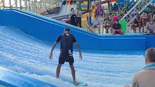 Tk Twosdays  Pro Standup Flowboard at Epic Waters Waterpark Flowapalooza 2024 FlowRider Event [upl. by Lletnahs]