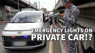 Wild mix of bus lane violators on EDSA [upl. by Jenness740]