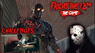 Friday the 13th the game  Gameplay 20  Challenge 5  Savini Jason [upl. by Zara]