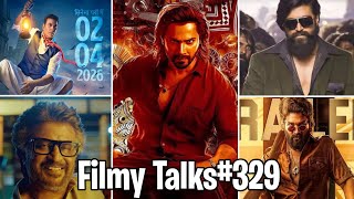 Filmy Talks329 Baby John Trailer 😲 Toxic Release Dete 🤔 Jailer 2 😱 Pushpa 2 🤑 Bhoot Bangla [upl. by Nosnek]