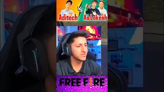 Aditech Vs AsGaming🔥🤯 short gaming trending ytshort gaming freefire [upl. by Lachance]