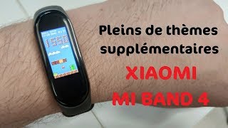 Xiaomi Mi Band 4  ajouter énormément de thèmes Mario PUBG Nike Batman Lamborghini etc [upl. by Niahs]