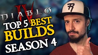 5 Craziest Builds Coming to Diablo 4 Season 4 [upl. by Phylys747]