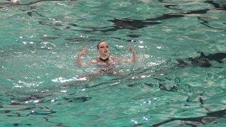 2013 Ontario Provincial Synchronized Swimming Championships age 1620 Solo [upl. by Llerrej]