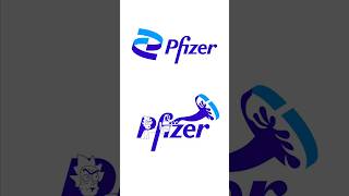 Pfizer💉 logodesign logo marcas vectorart speedart logotype adobeillustrator adobe parodia [upl. by Juxon]