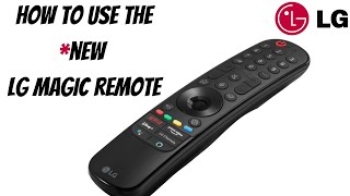 How To Use New LG Magic Remote [upl. by Ykceb495]