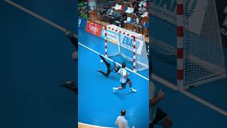 The goal 😱😱 youtubeshorts shorts handball respect [upl. by Elcarim]