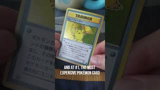 Top 3 Most Expensive Pokemon Cards [upl. by Law]