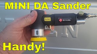 2 3 Mini Orbital Air Sander Si Fang [upl. by Htebasil952]