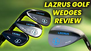 Lazrus Golf Wedges Review Is the Amazon Bestselling Lazrus Wedge Set [upl. by Narmi]