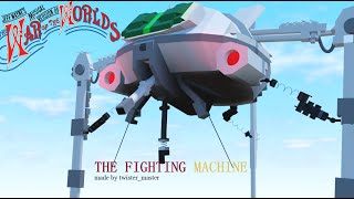 Jeff Wayne The War of the Worlds Fighting Machine Plane Crazy [upl. by Hsirahc]