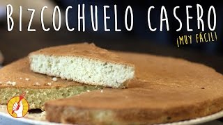 Cómo Hacer Bizcochuelo Casero  Recetas Dulces  Tenedor Libre [upl. by Ardnohsed]