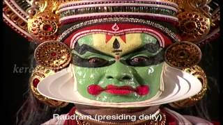 Navarasam in Kathakali [upl. by Ailedo]