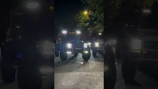 6X6 G Wagons Mobbing in the streets [upl. by Ulla]