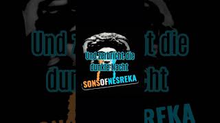 SONS OF NESREKA  CARPE NOCTEM music rock singing newmusic guitar [upl. by Vinaya]