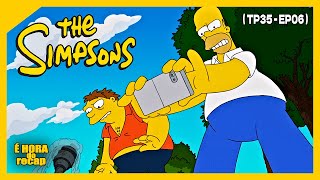 HOMER O ALARMISTA  Os Simpsons  NOVA TEMPORADA [upl. by Straub]