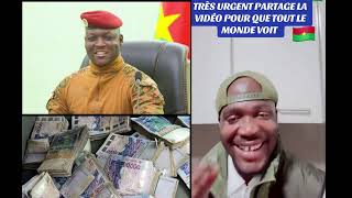 🇧🇫 Voici doù largent du général Ibrahim Traoré sort 😱 [upl. by Blas]